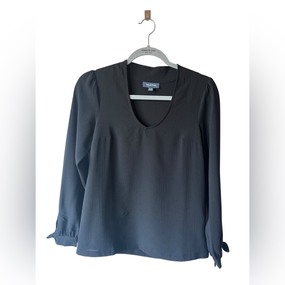 Modcloth Black Women's Black Blouse XXS